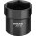 HAZET Nkw Ölkappen/ Achsmutter-Steckschlüssel, 6kt. 4937-95 | Vierkant20 mm (3/4 Zoll) | 95