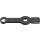HAZET Schlag-Ringschlüssel (Doppel-6kt.) mit 2 Schlagflächen 2872SZ-24 | Vierkant20 mm (3/4 Zoll) | Außen-Doppel-Sechskant Profil | 24