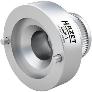 HAZET Klemmscheiben-Betätigungswerkzueg 2534-1 | Vierkant6,3 mm (1/4 Zoll) | Zapfenprofil massiv