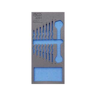 BGS technic Werkstattwageneinlage 1/3 | leer | für Art. 4081