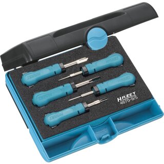 HAZET SYSTEM-KABEL-Entriegeler-Sortiment 4670-9/5 | Anzahl Werkzeuge: 5