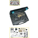 HAZET Motoreinstell-Werkzeug AUDI, VW, SEAT, ŠKODA 2588/19 | Anzahl Werkzeuge: 19