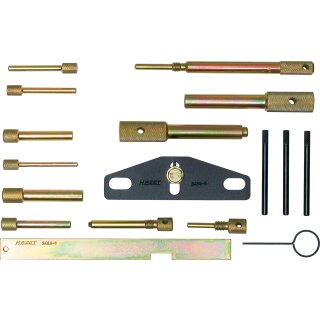 HAZET Motoreinstell-Werkzeug FORD 3488/17 | Anzahl Werkzeuge: 17
