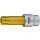 HAZET Nockenwellen-Versteller TORX® Schraubendreher-Einsatz mit Bohrung 2788-T100H | Vierkant12,5 mm (1/2 Zoll) | Tamper Resistant TORX® Profil | 100 mm