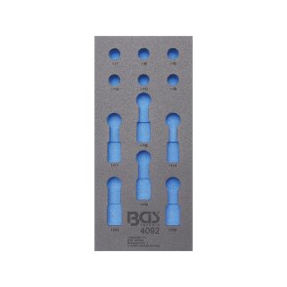 BGS technic Werkstattwageneinlage 1/3 | leer | für Art. 4092
