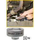 HAZET Ölfilter-Schlüssel 2169-36 | Vierkant10 mm (3/8 Zoll) | Außen-Sechskant Profil