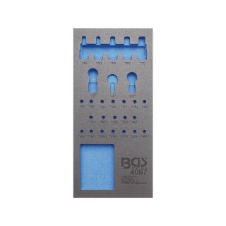 BGS technic Werkstattwageneinlage 1/3 | leer | für Art. 4097