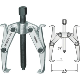 HAZET Universal-Abzieher, 2-armig 1783-22