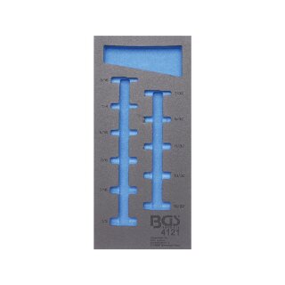 BGS technic Werkstattwageneinlage 1/3 | leer | für Art. 4121