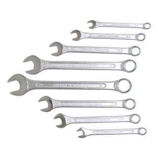 BGS technic Maul-Ringschlüssel-Satz | SW 8 - 19 mm | 8-tlg.