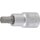 BGS technic Bit-Einsatz | Antrieb Innenvierkant 12,5 mm (1/2") | Innensechskant 9 mm