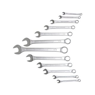 BGS technic Maul-Ringschlüssel-Satz | SW 6 - 22 mm | 12-tlg.