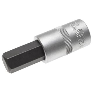 BGS technic Bit-Einsatz | Antrieb Innenvierkant 12,5 mm (1/2") | Innensechskant 14 mm