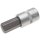 BGS technic Bit-Einsatz | Antrieb Innenvierkant 12,5 mm (1/2") | Innensechskant 17 mm