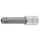 BGS technic Bit-Einsatz | Länge 110 mm | Antrieb Innenvierkant 12,5 mm (1/2") | T-Profil (für Torx) mit Bohrung T80