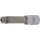 BGS technic Bit-Einsatz | Länge 110 mm | Antrieb Innenvierkant 12,5 mm (1/2") | T-Profil (für Torx) mit Bohrung T90