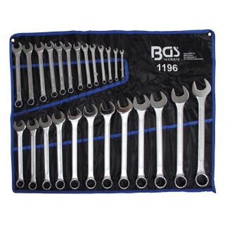 BGS technic Maul-Ringschlüssel-Satz | SW 6 - 32 mm | 25-tlg.