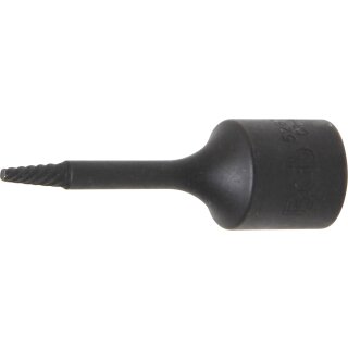 BGS technic Spezial-Steckschlüssel-Einsatz / Schraubenausdreher | Antrieb Innenvierkant 10 mm (3/8") | SW 2 mm