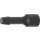 BGS technic Spezial-Steckschlüssel-Einsatz / Schraubenausdreher | Antrieb Innenvierkant 10 mm (3/8") | SW 10 mm
