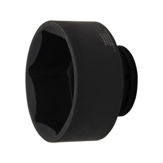 BGS technic Kraft-Steckschlüssel-Einsatz Sechskant | Antrieb Innenvierkant 25 mm (1") | SW 120 mm