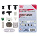 BGS technic Verkleidungs-Clip-Sortiment für VW...
