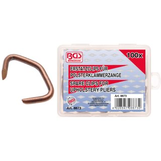 BGS technic Polsterklammern | 100-tlg.