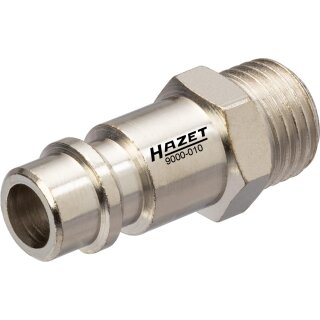 HAZET Luftanschluss-Nippel Satz 9000-010/3 | Anzahl Werkzeuge: 3