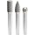HAZET Hartmetall Frässtift-Satz 6 mm, 3-teilig 9032-06/3 | Anzahl Werkzeuge: 3