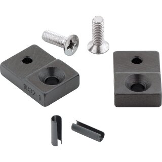 HAZET Ersatzteil-Satz: 1 Paar Prägebacken, 15 mm breit, 2 Schrauben, 2 Spannhülsen 1932-1/6