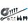 BGS technic Motor-Einstellwerkzeug-Satz | für VAG 2.0 TFSI