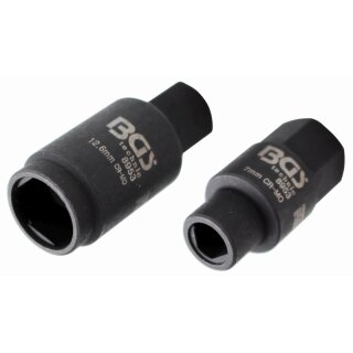 BGS technic Einsätze für Bosch Einspritzpumpen | 3-Kant | 7 / 12,6 mm