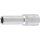 BGS technic Steckschlüssel-Einsatz Sechskant, tief | Antrieb Innenvierkant 12,5 mm (1/2") | SW 11 mm