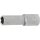 BGS technic Steckschlüssel-Einsatz Sechskant, tief | Antrieb Innenvierkant 12,5 mm (1/2") | SW 12 mm