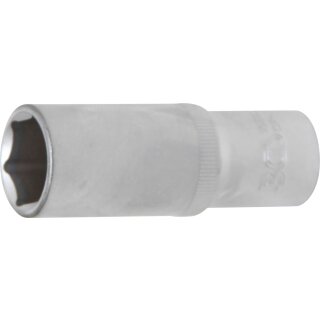 BGS technic Steckschlüssel-Einsatz Sechskant, tief | Antrieb Innenvierkant 12,5 mm (1/2") | SW 20 mm