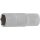 BGS technic Steckschlüssel-Einsatz Sechskant, tief | Antrieb Innenvierkant 12,5 mm (1/2") | SW 21 mm