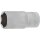 BGS technic Steckschlüssel-Einsatz Sechskant, tief | Antrieb Innenvierkant 12,5 mm (1/2") | SW 27 mm