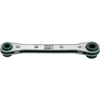 HAZET Umschaltknarre für Bits 2265-1 | Sechskant6,3 (1/4 Zoll), Sechskant8 mm (5/16 Zoll)