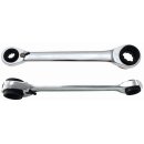 Kraftmann Ratschen-Ringschlüssel | 4-in-1 | SW 10 x...