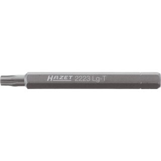 HAZET Bit 2223LG-T25 | Sechskant6,3 (1/4 Zoll) | Innen TORX® Profil