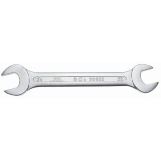 BGS technic Doppel-Maulschlüssel | SW 22x24 mm