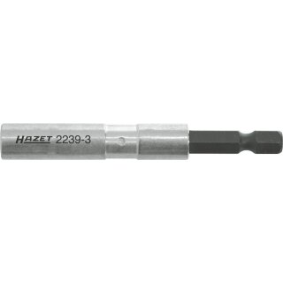 HAZET Adapter 2239-3 | Sechskant6,3 (1/4 Zoll) | Sechskant6,3 (1/4 Zoll)