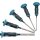 HAZET Splinttreiber-Satz, lang 751LHS/5 | Anzahl Werkzeuge: 5 | 175 mm