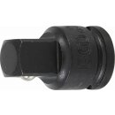 BGS technic Kraft-Steckschlüssel-Adapter | Innenvierkant 10 mm (3/8") - Außenvierkant 12,5 mm (1/2")