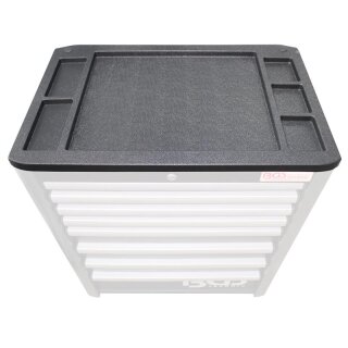 BGS technic Kunststoffauflage für Werkstattwagen PROFI | 730 x 475 mm