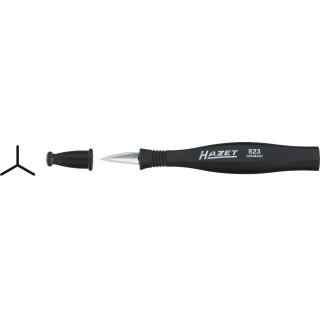 HAZET Dreikant-Feinschaber 823 | 148 mm
