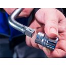 HAZET Ausziehbarer Radmuttern-Schlüssel 772 | Vierkant 12,5 mm (1/2 Zoll) | Außenvierkant Antrieb 12,5 = 1/2 Zoll