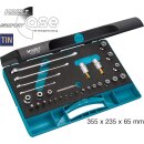 HAZET Werkzeug-Satz TORX® 1557/29 | Vierkant6,3 mm...