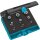 HAZET Werkzeug-Satz TORX® 1557/9 | Vierkant6,3 mm (1/4 Zoll), Vierkant10 mm (3/8 Zoll), Vierkant12,5 mm (1/2 Zoll) | Außen TORX® Profil | Anzahl Werkzeuge: 9