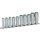 HAZET Steckschlüssel-Satz (6kt.) 880LG/10H | Vierkant10 mm (3/8 Zoll) | Außen-Sechskant-Tractionsprofil | Anzahl Werkzeuge: 10 | 10  19