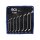 BGS technic Doppel-Ringschlüssel-Satz | gekröpft | SW 6 x 7 - 20 x 22 mm | 8-tlg.